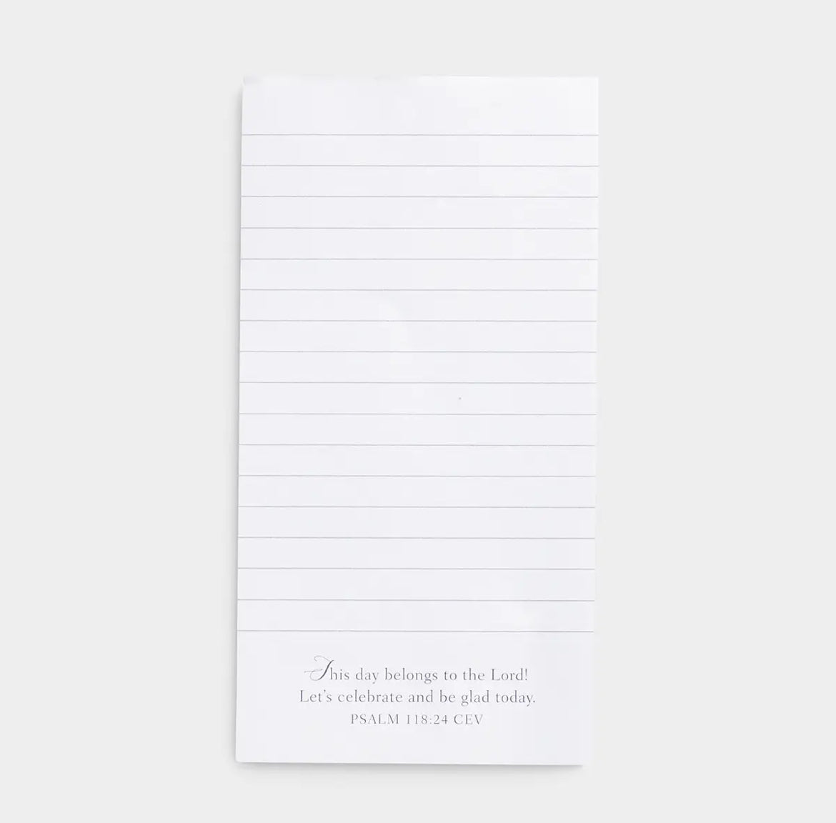 To Do - Jumbo Memo Pad - I AM INTENTIONAL 