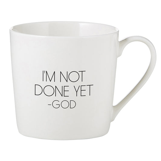 I’m Not Done Yet Mug - I AM INTENTIONAL 