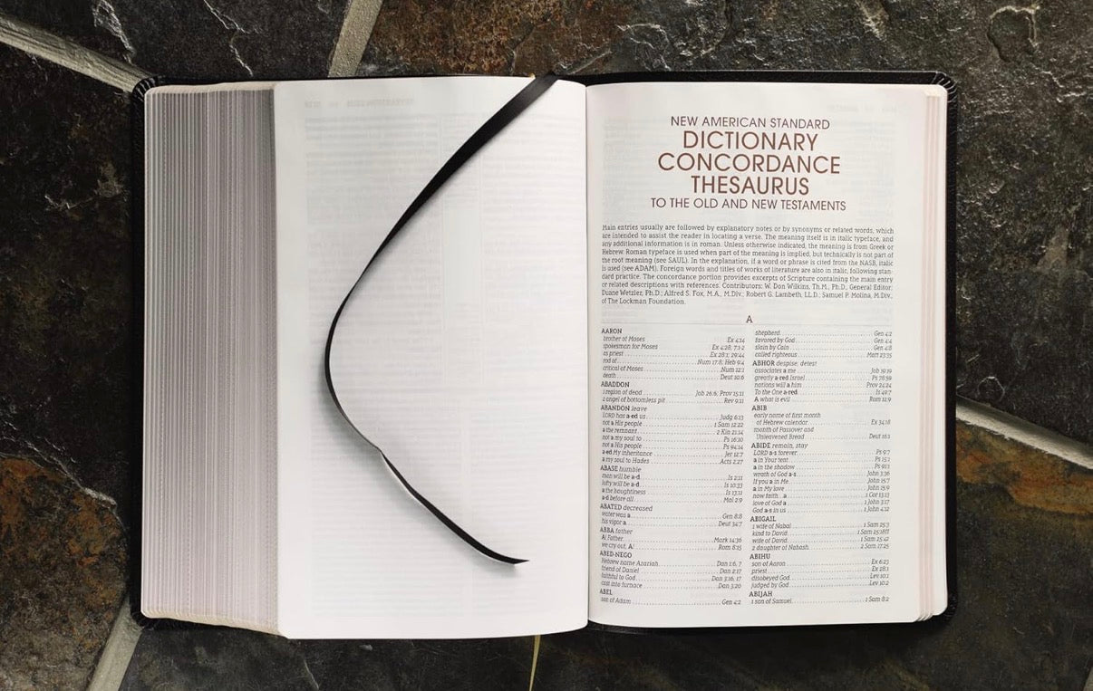 NASB, The Grace and Truth Study Bible - I AM INTENTIONAL 