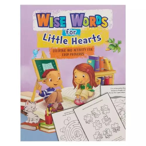 Activity Book Wise Words for Little Hearts - I AM INTENTIONAL 