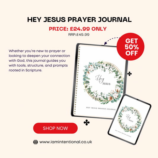 Hey Jesus: A Guided Prayer Journal for Building an Intentional Prayer Life Ebook