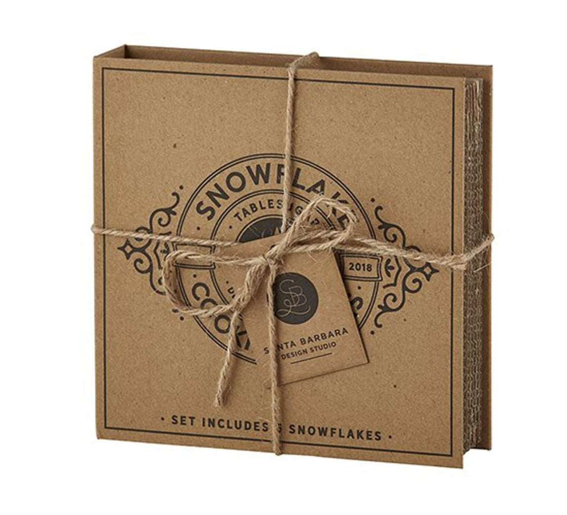 Snowflake Cookie Cutter Set Book Box - I AM INTENTIONAL 
