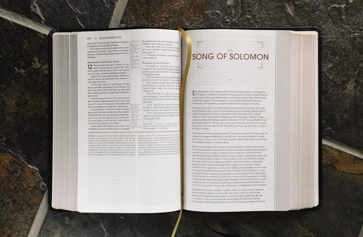 NASB, The Grace and Truth Study Bible - I AM INTENTIONAL 