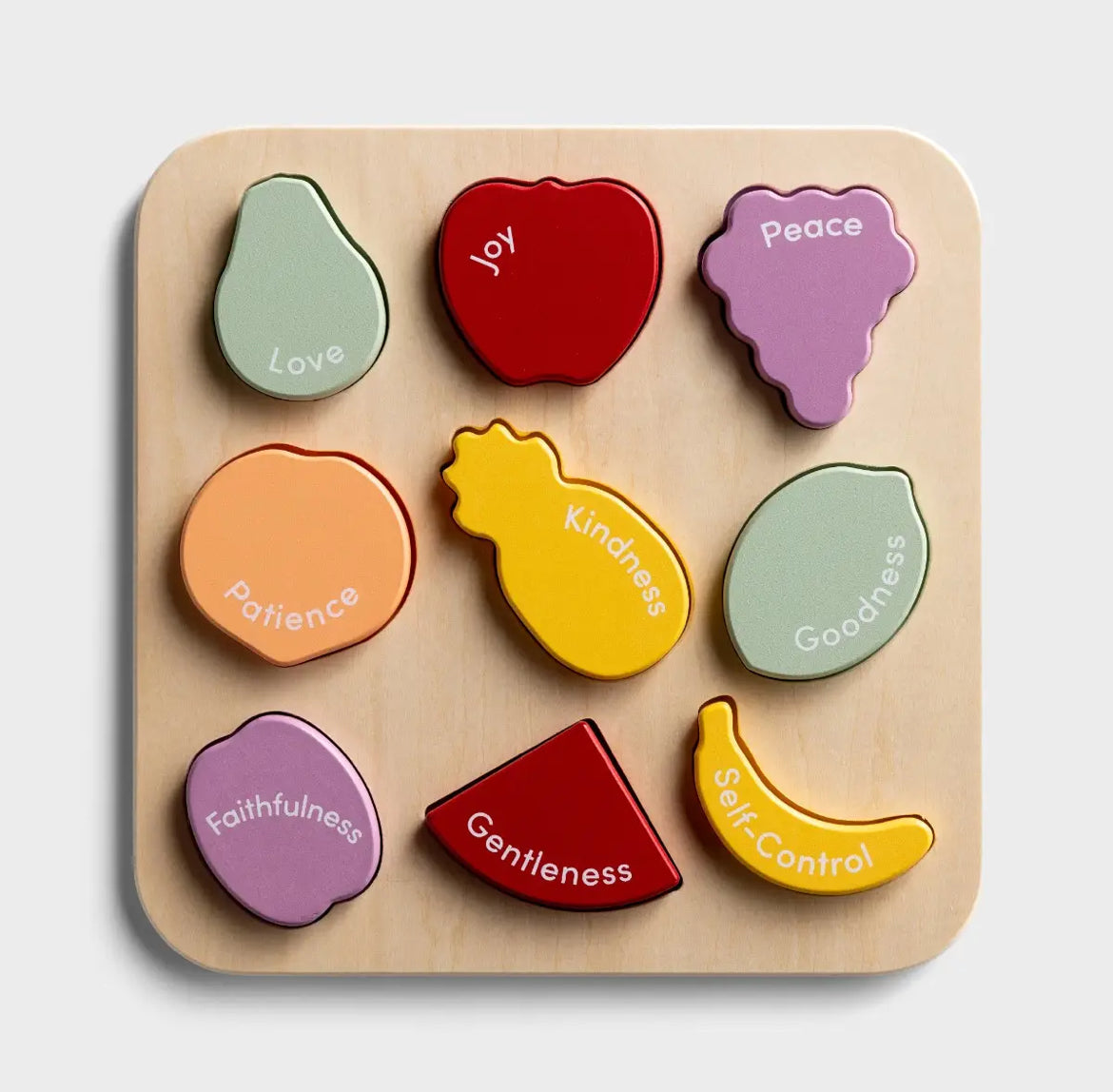 Fruit of the Spirit Shape Sorter - I AM INTENTIONAL 
