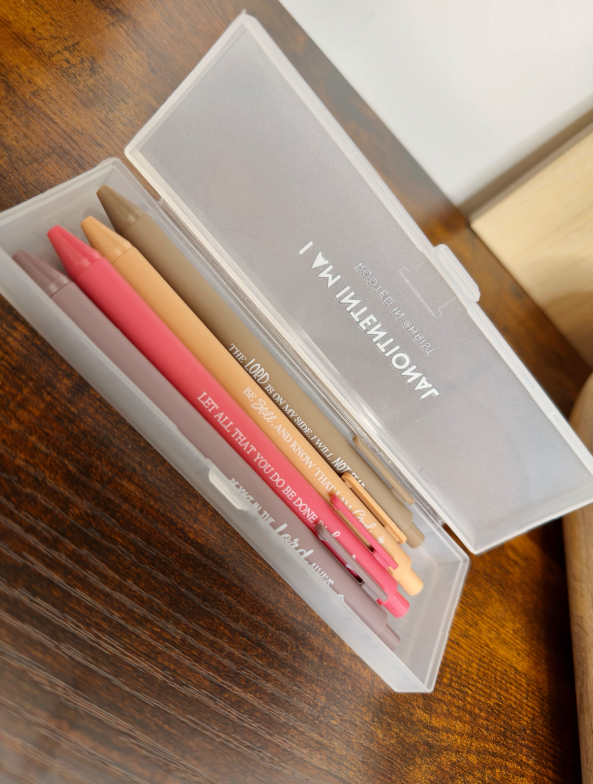 Pencil case only (without pens) - I AM INTENTIONAL 