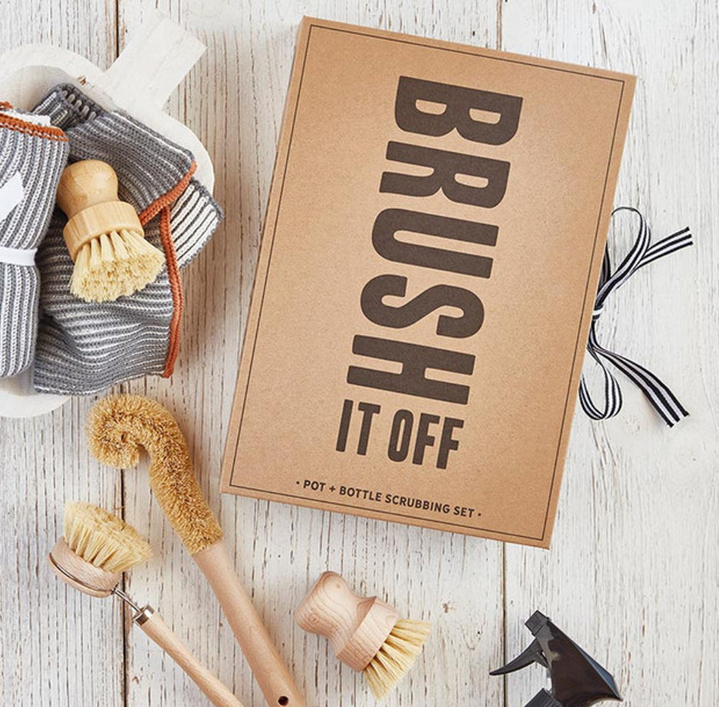 Cleaning Brushes Book Box - Brush It Off - I AM INTENTIONAL 