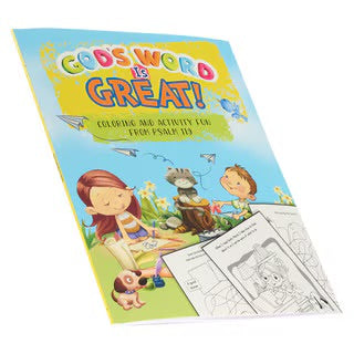 God's Word is Great Coloring and Activity Book - Psalm 119 - I AM INTENTIONAL 