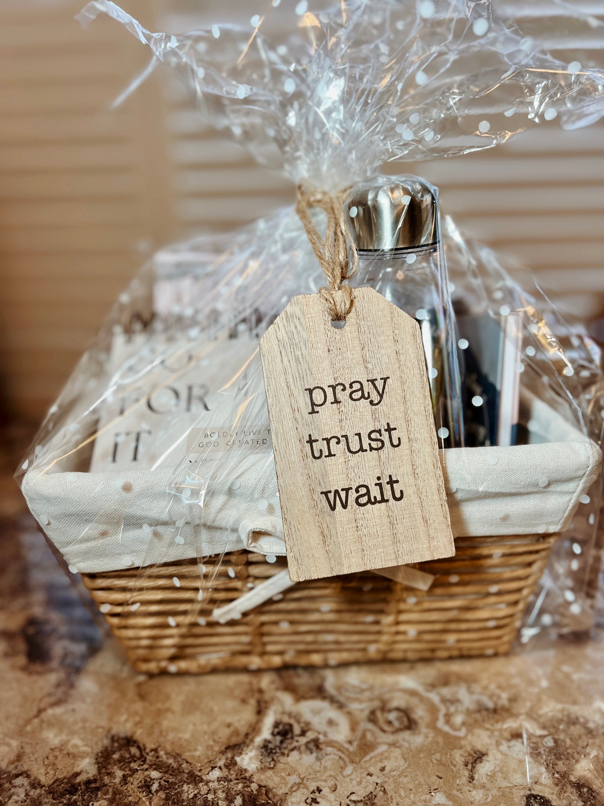 He Hopes Faith Basket - I AM INTENTIONAL 