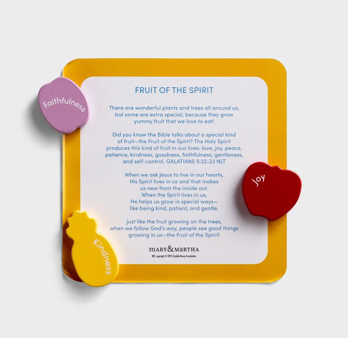 Fruit of the Spirit Shape Sorter - I AM INTENTIONAL 