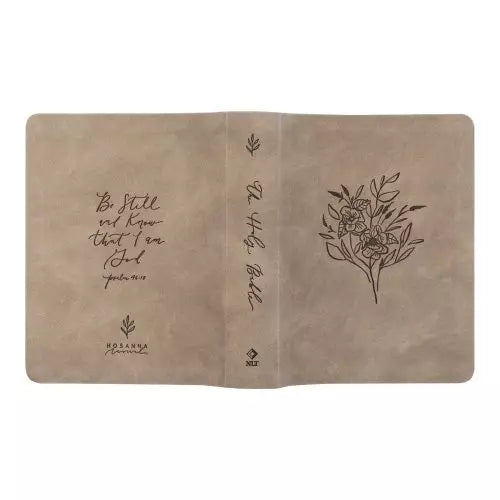 Hosanna Revival NLT Notetaking Bible – Beautiful Marlo Theme for Journaling - I AM INTENTIONAL 