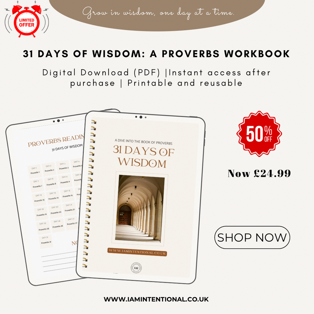 31 Days of Wisdom – A Proverbs Workbook