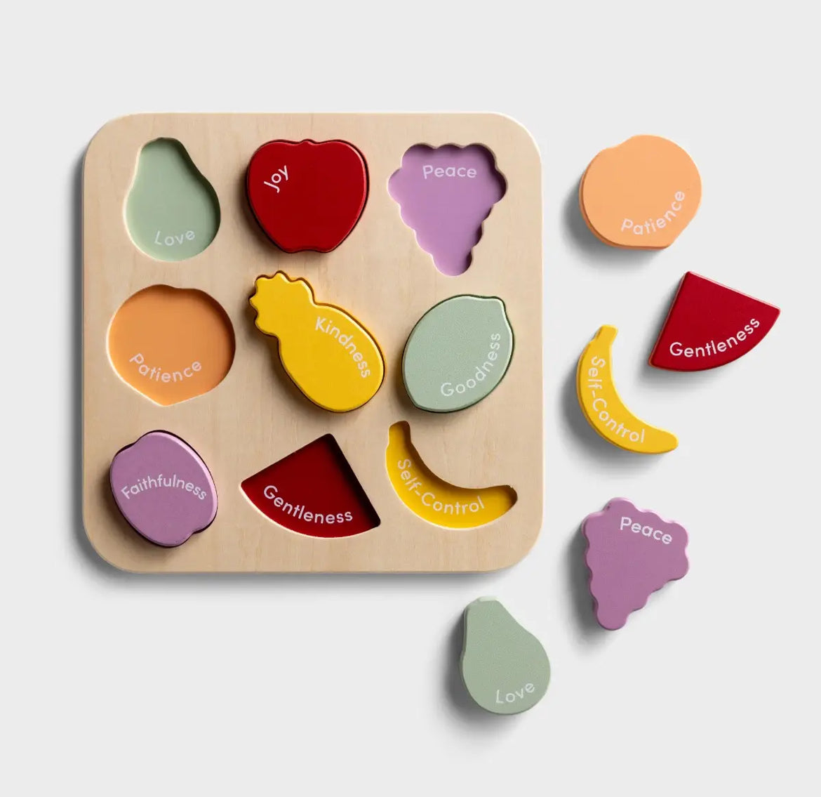 Fruit of the Spirit Shape Sorter - I AM INTENTIONAL 