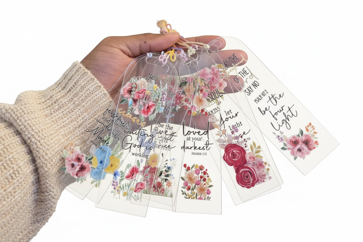 Acrylic bookmark - I AM INTENTIONAL 