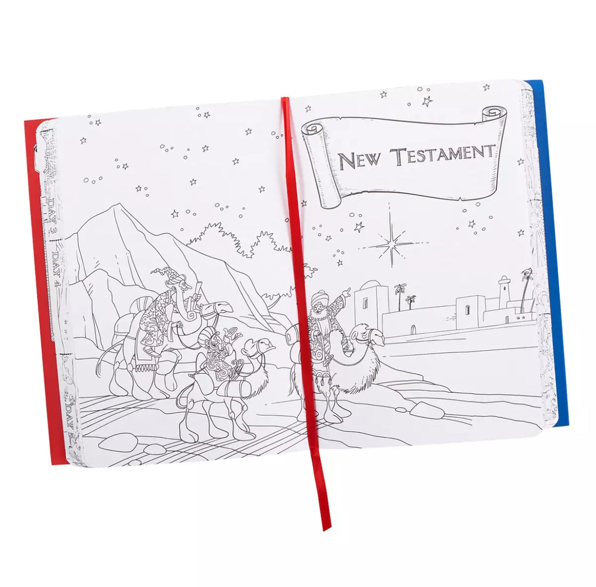 My Own Keepsake Bible: A Kids Bible Storybook to Color