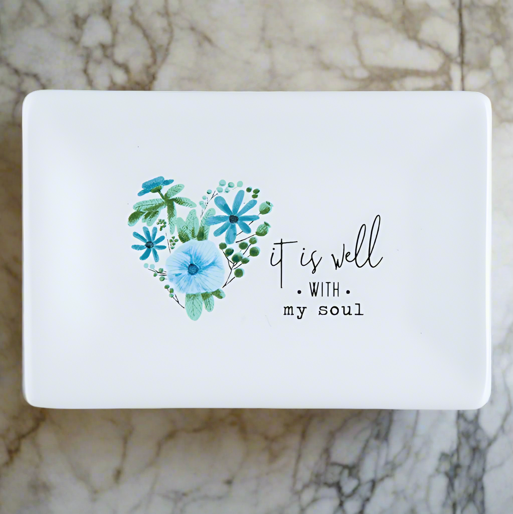 It Is Well Soap Dish - I AM INTENTIONAL 
