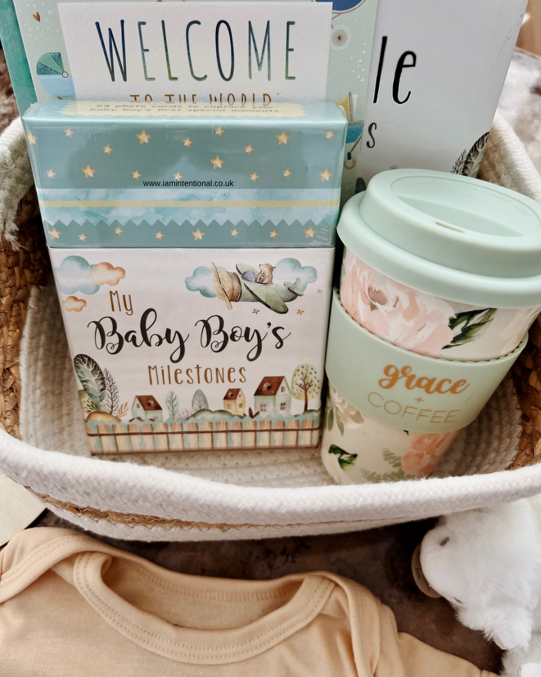 Little Miracle Basket- Boy Mum - I AM INTENTIONAL 