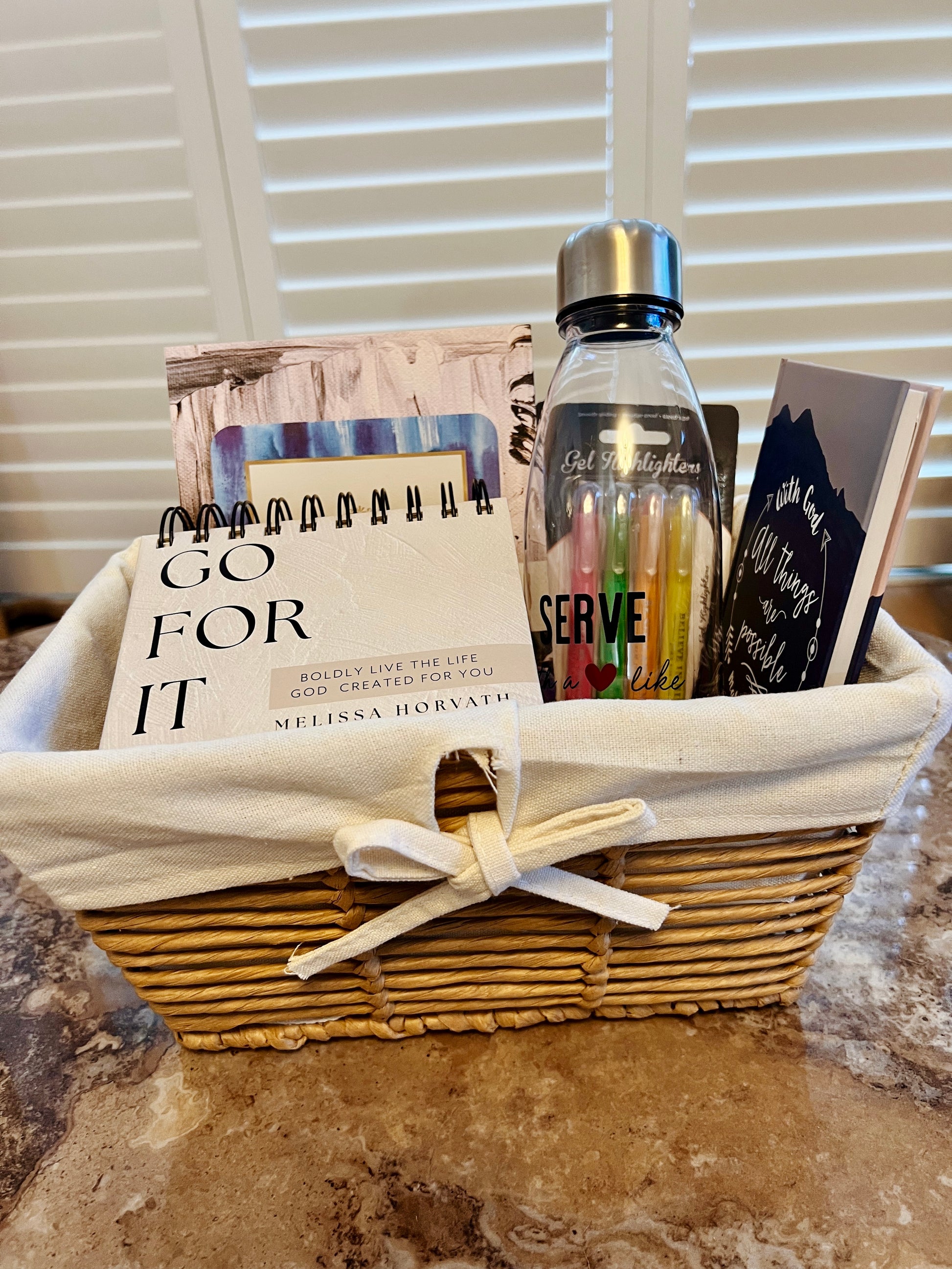 He Hopes Faith Basket - I AM INTENTIONAL 