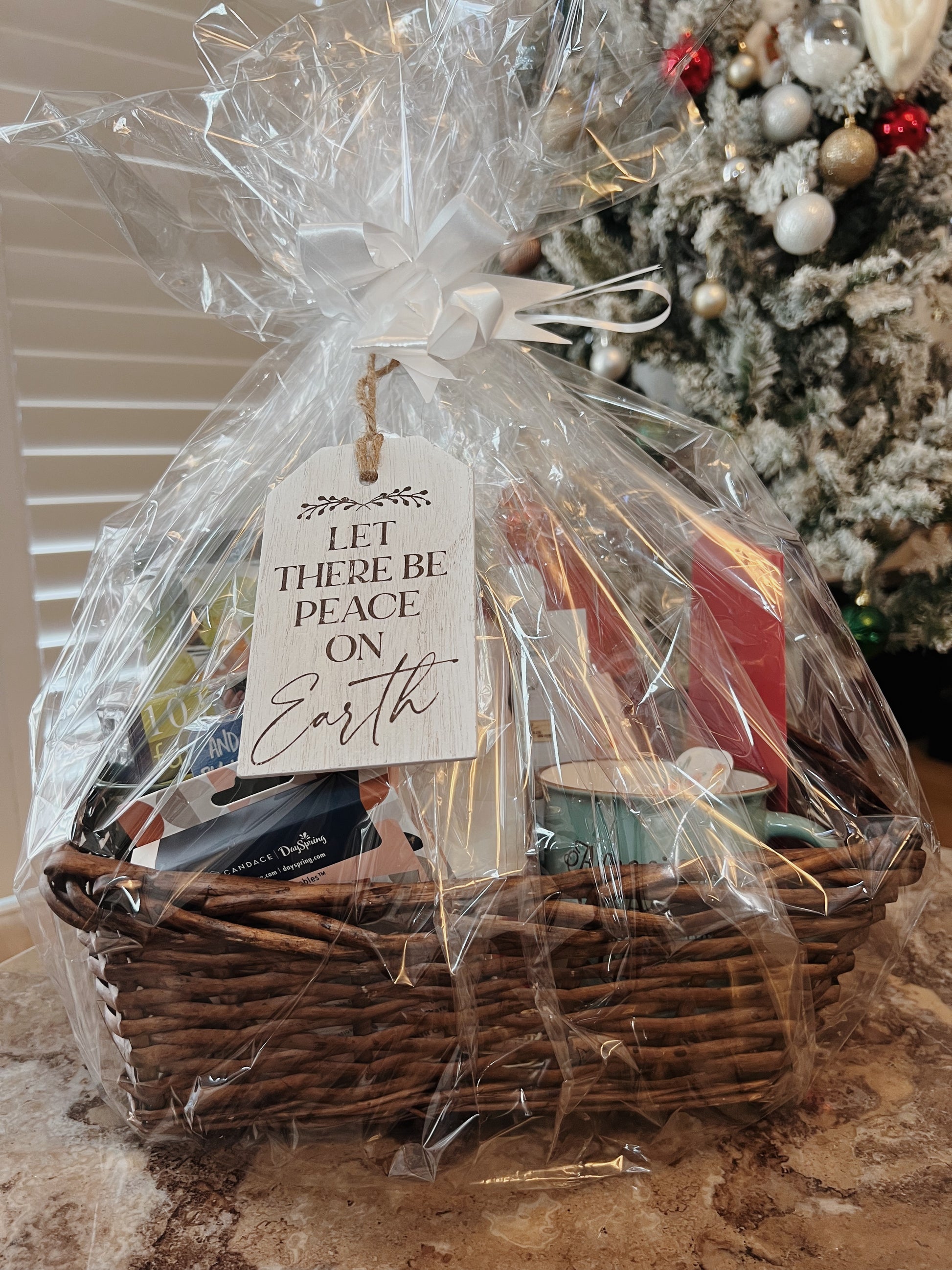 Christmas Faith Basket - I AM INTENTIONAL 