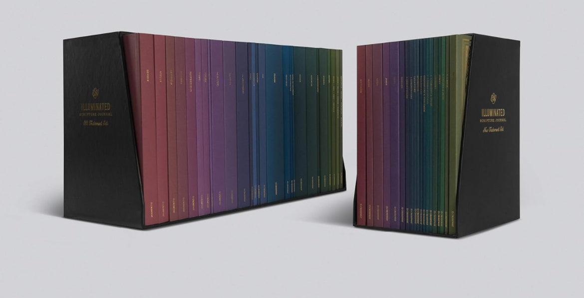 ESV Illuminated Scripture Journal: Old and New Testament Sets - I AM INTENTIONAL 