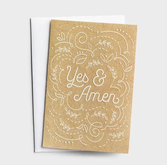 Yes & Amen- Birthday card - I AM INTENTIONAL 