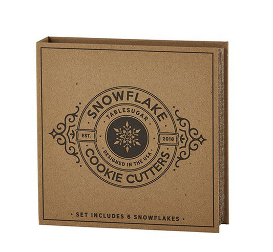 Snowflake Cookie Cutter Set Book Box - I AM INTENTIONAL 