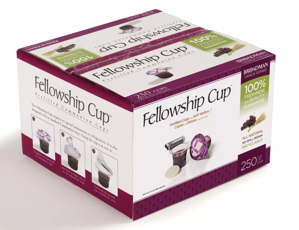 Fellowship Cup Box of 250 - I AM INTENTIONAL 