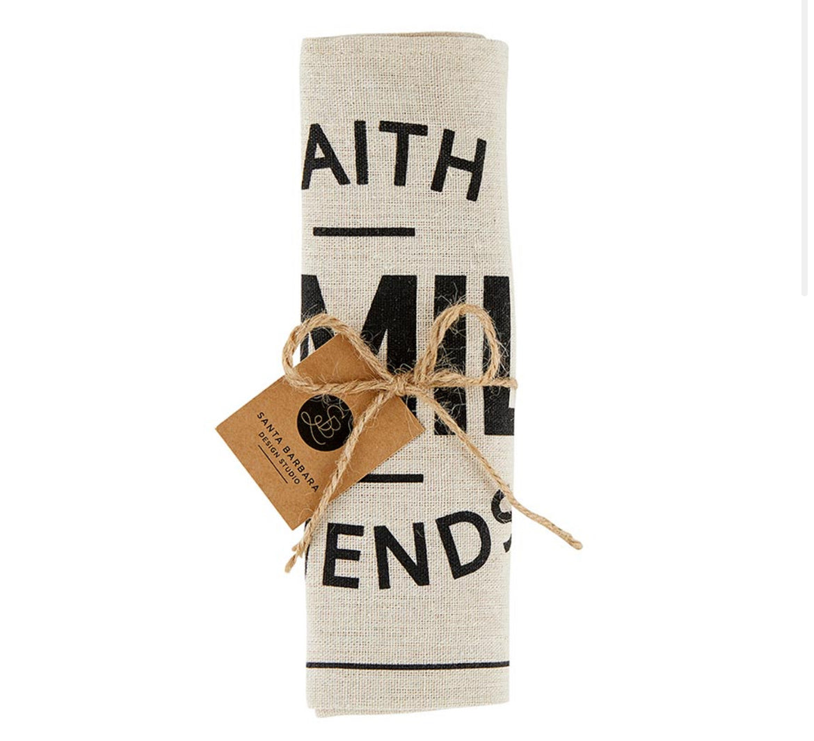 Apron – Faith Family Friends - I AM INTENTIONAL 
