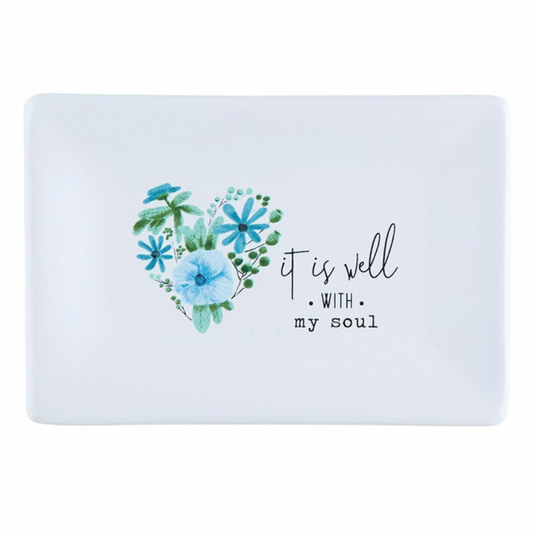 It Is Well Soap Dish - I AM INTENTIONAL 