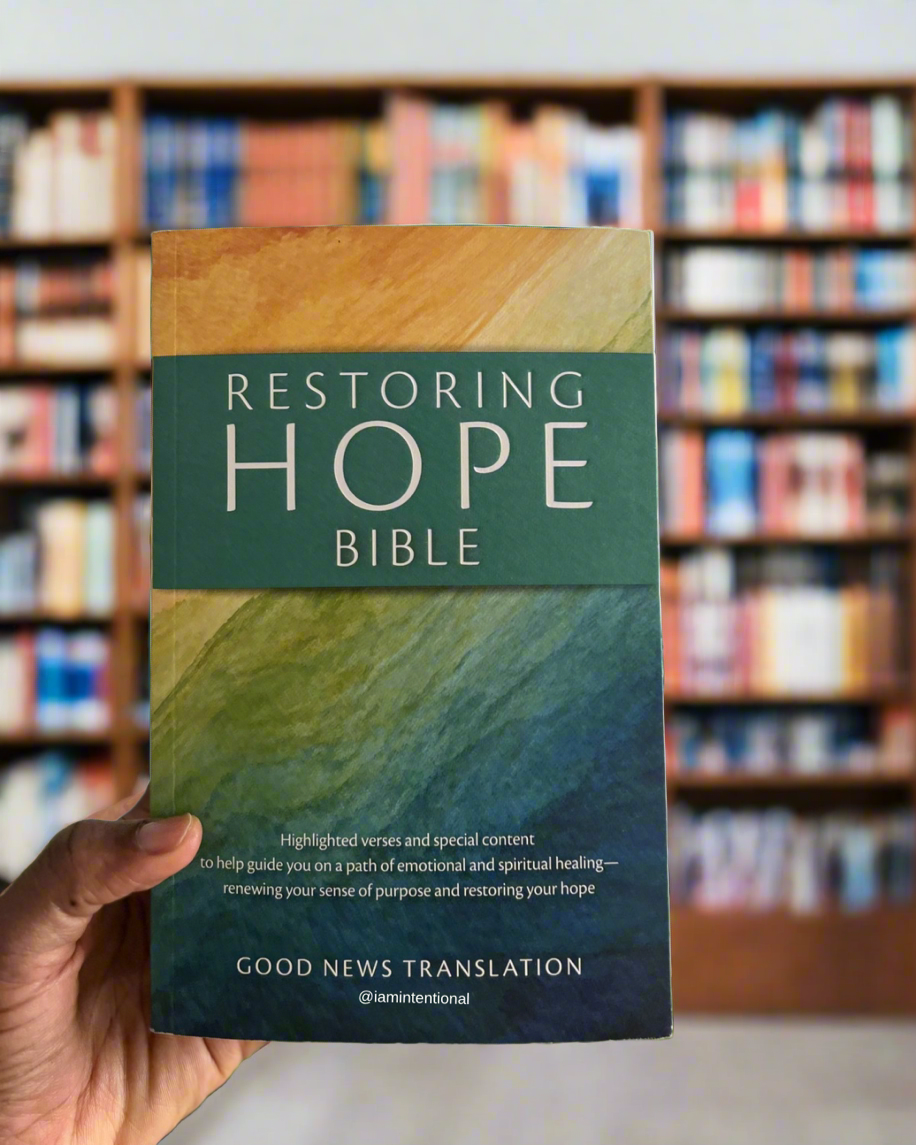 Restoring Hope Bible GNT [Paperback] - I AM INTENTIONAL 