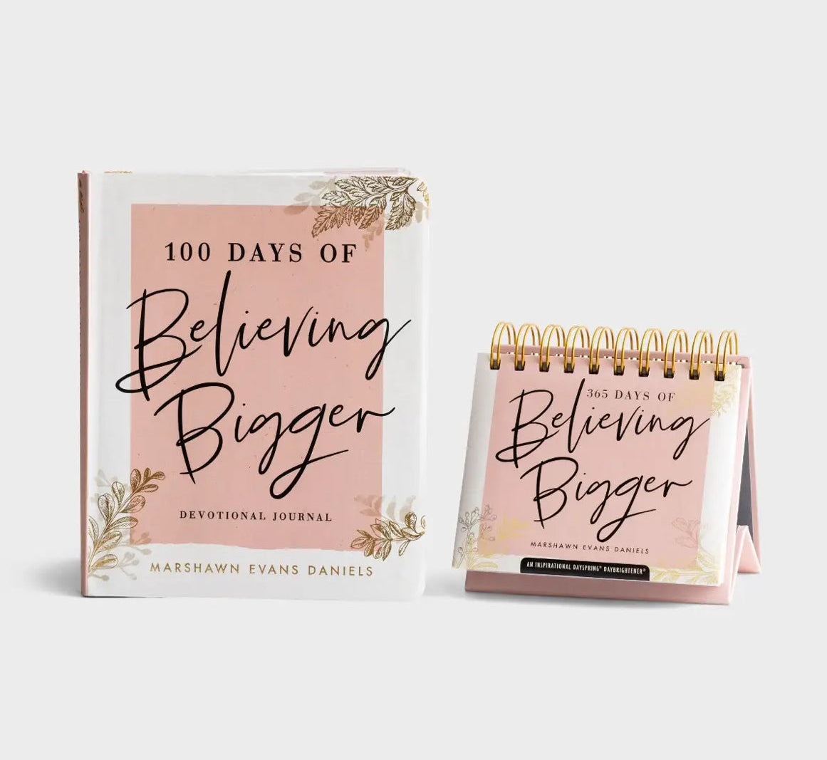 Believing Bigger Calendar and Devotional Journal - Gift Set - I AM INTENTIONAL 
