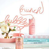 Word Straw - Bubbly