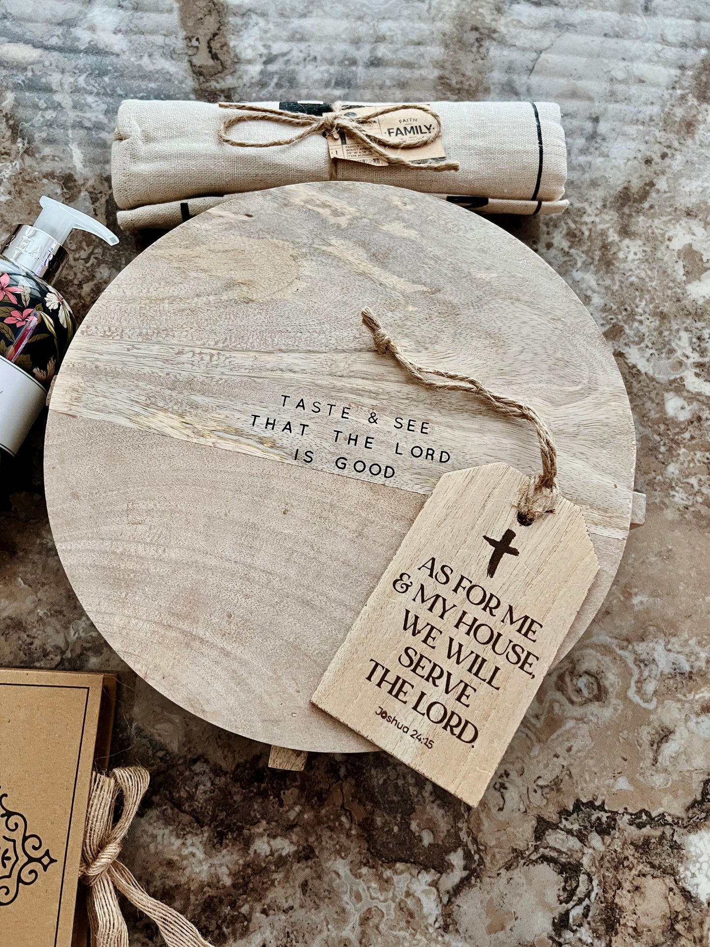 Heart & Home Faith Basket - I AM INTENTIONAL 