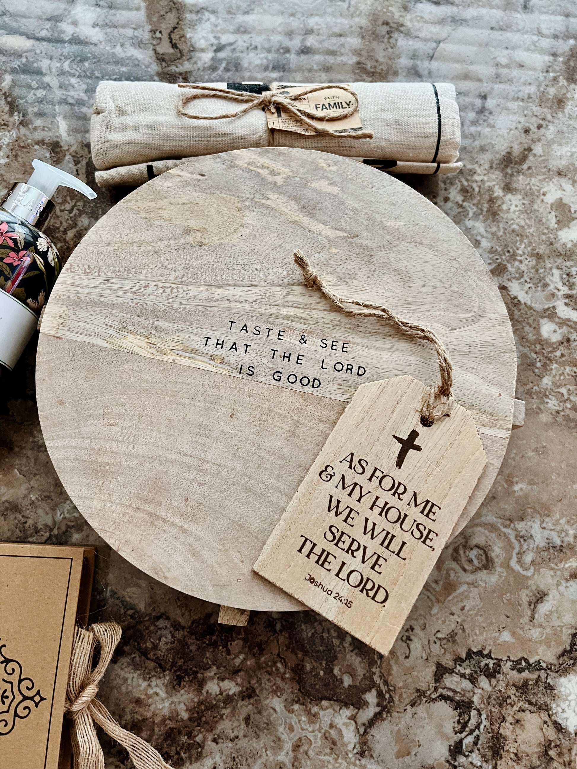 Heart & Home Faith Basket - I AM INTENTIONAL 