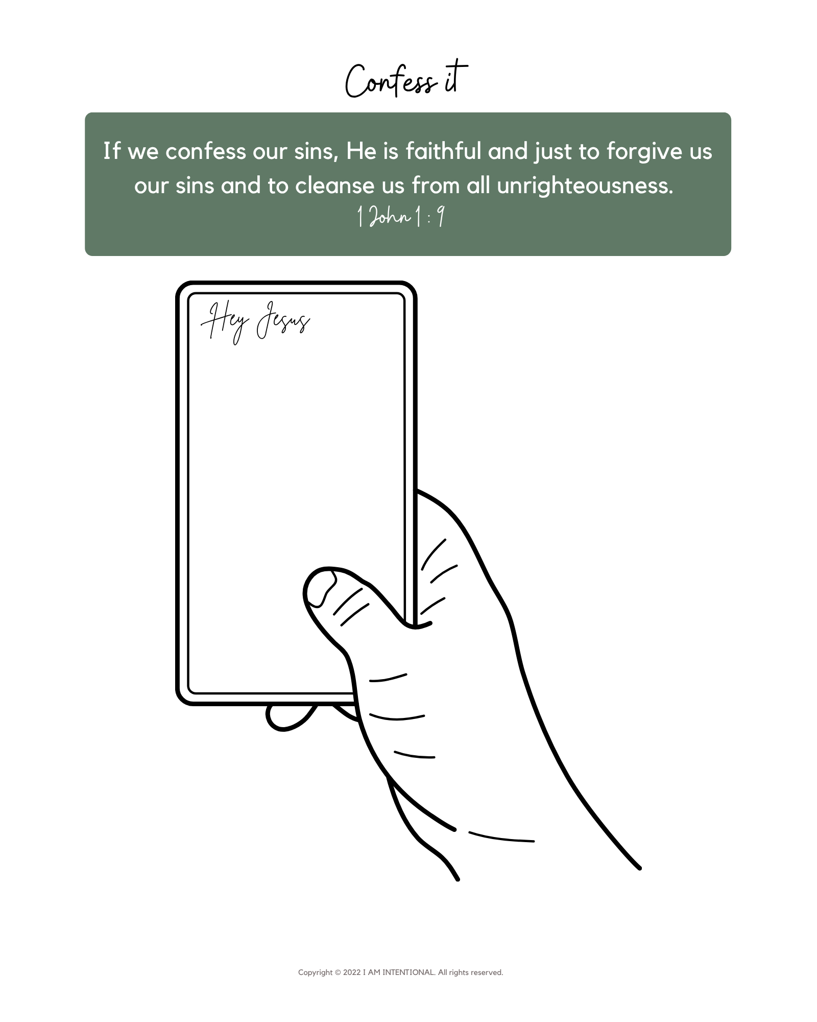 Hey Jesus: A Guided Prayer Journal for Building an Intentional Prayer Life Ebook