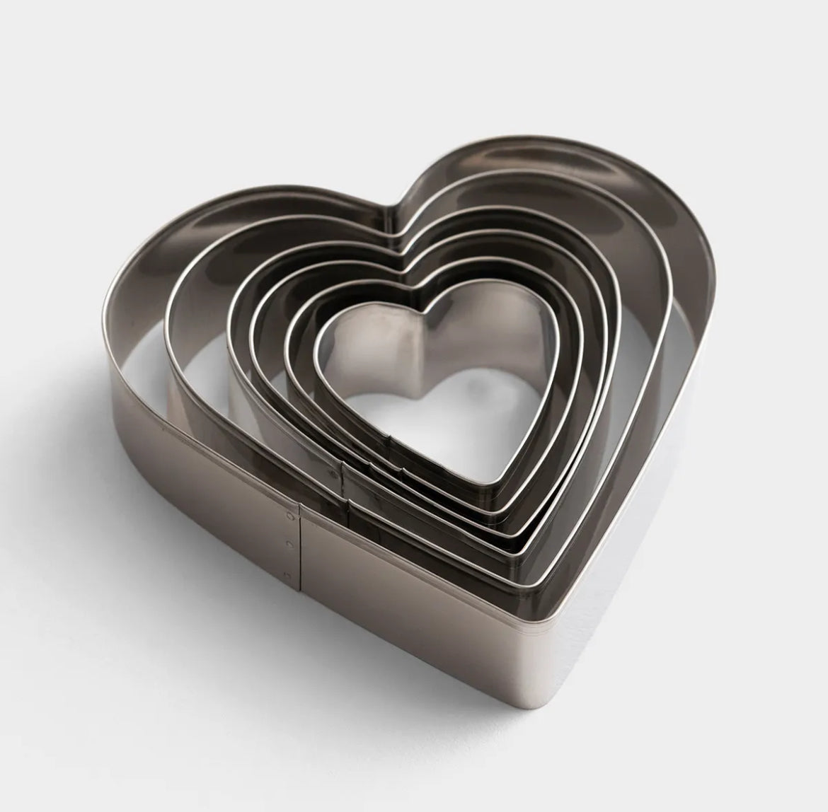 Heart Cookie Cutter Set - I AM INTENTIONAL 