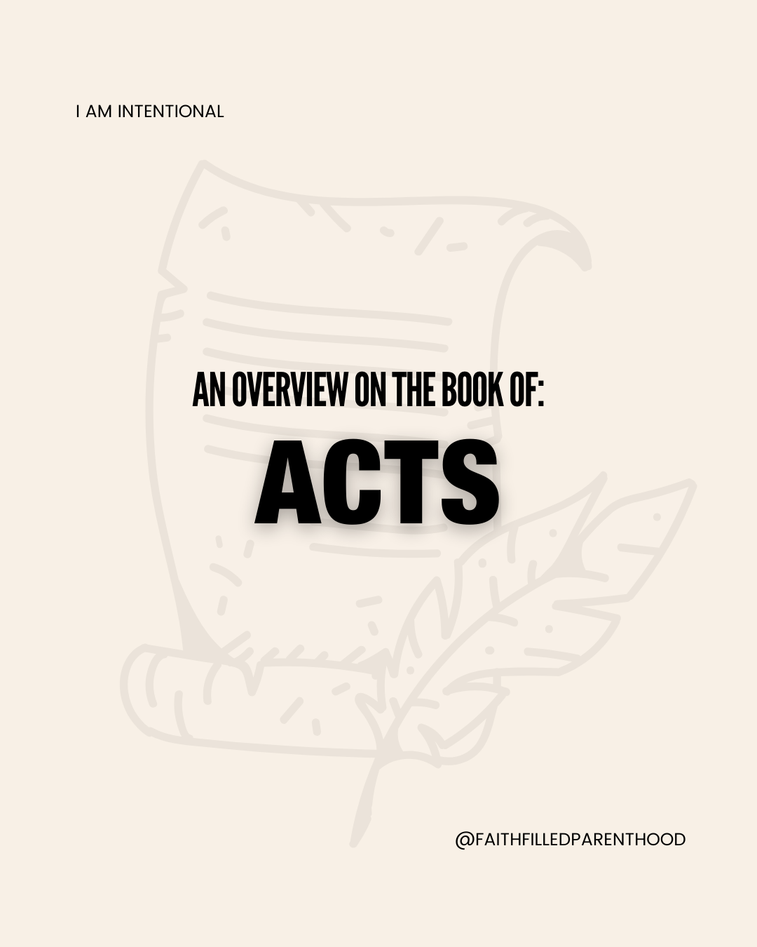 Full Bible Overview – From Genesis to Revelation- Digital product - I AM INTENTIONAL 