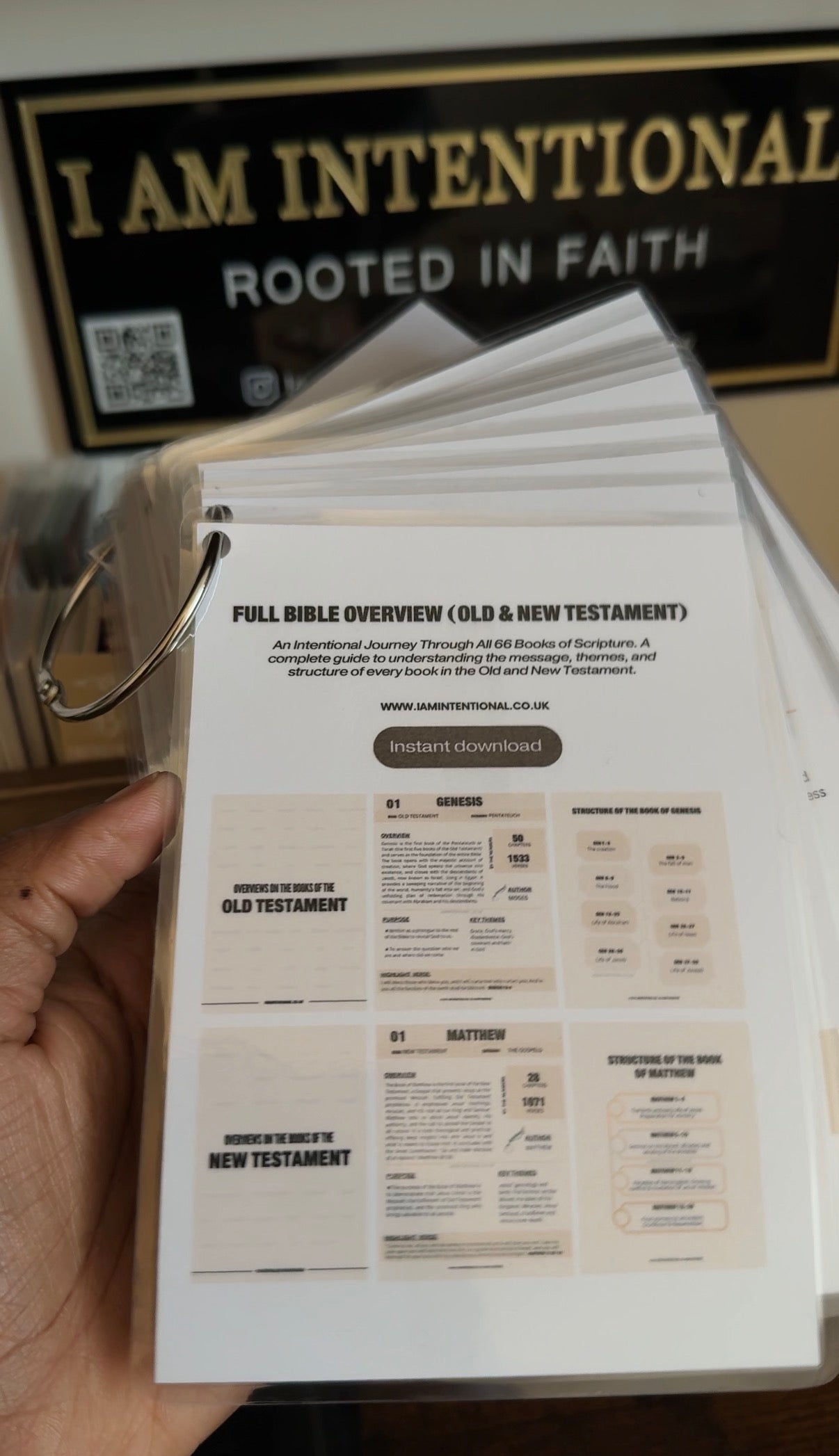 Bible Study Tip- Ins [Genesis to Revelation Overviews] - I AM INTENTIONAL 