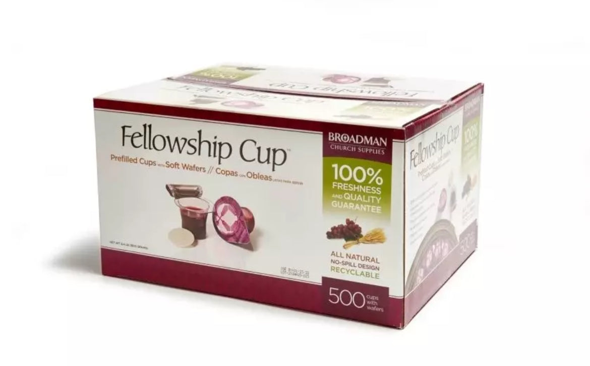 Fellowship Cups - Pack of 500 - I AM INTENTIONAL 
