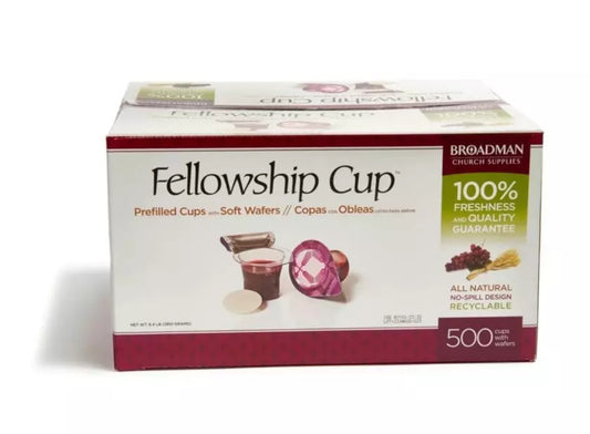 Fellowship Cups - Pack of 500 - I AM INTENTIONAL 