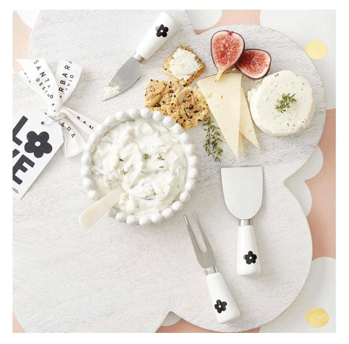 Daisy Cheese Knives Book Box - For the Love of Cheese - I AM INTENTIONAL 