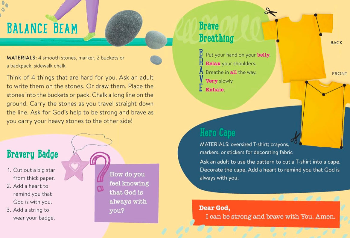 God Made Me from A to Z: 26 Activity Devotions for Curious Little Kids