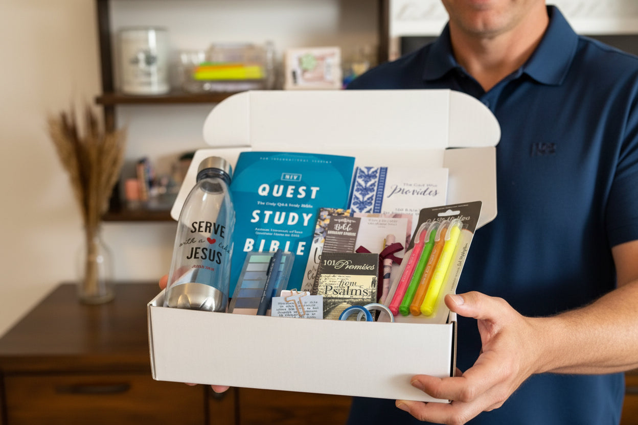 The Bible Mystery Box For Men - I AM INTENTIONAL 