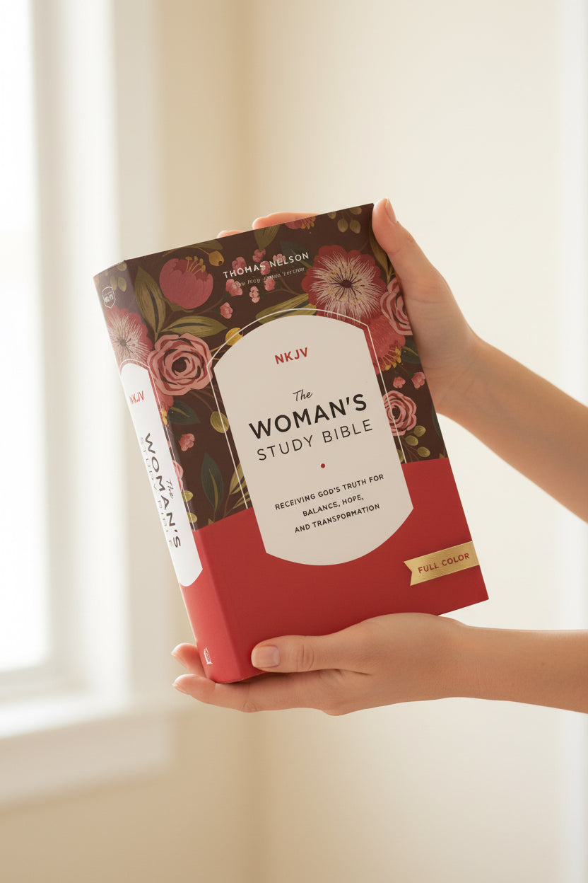 NKJV Woman's Study Bible-Hardcover - I AM INTENTIONAL 