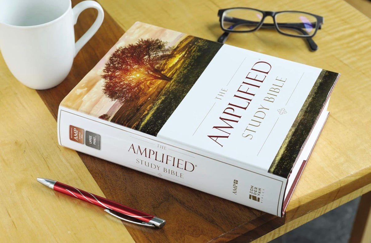 The Amplified Study Bible, Hardcover - I AM INTENTIONAL 