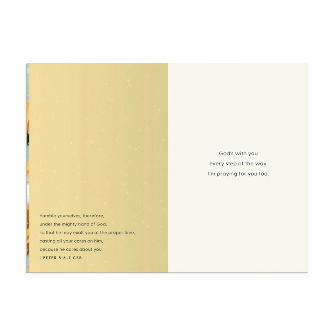 Encouragement Card- He's There - I AM INTENTIONAL 