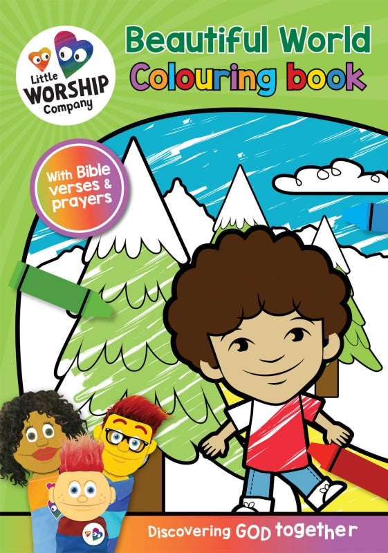 Little Worship Company: Beautiful World Colouring Book - I AM INTENTIONAL 
