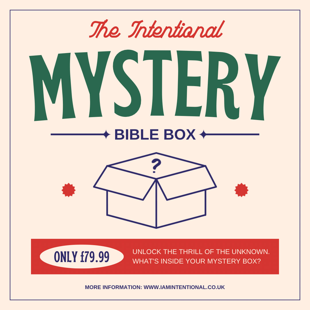 The Bible Mystery Box For Young Girls - I AM INTENTIONAL 
