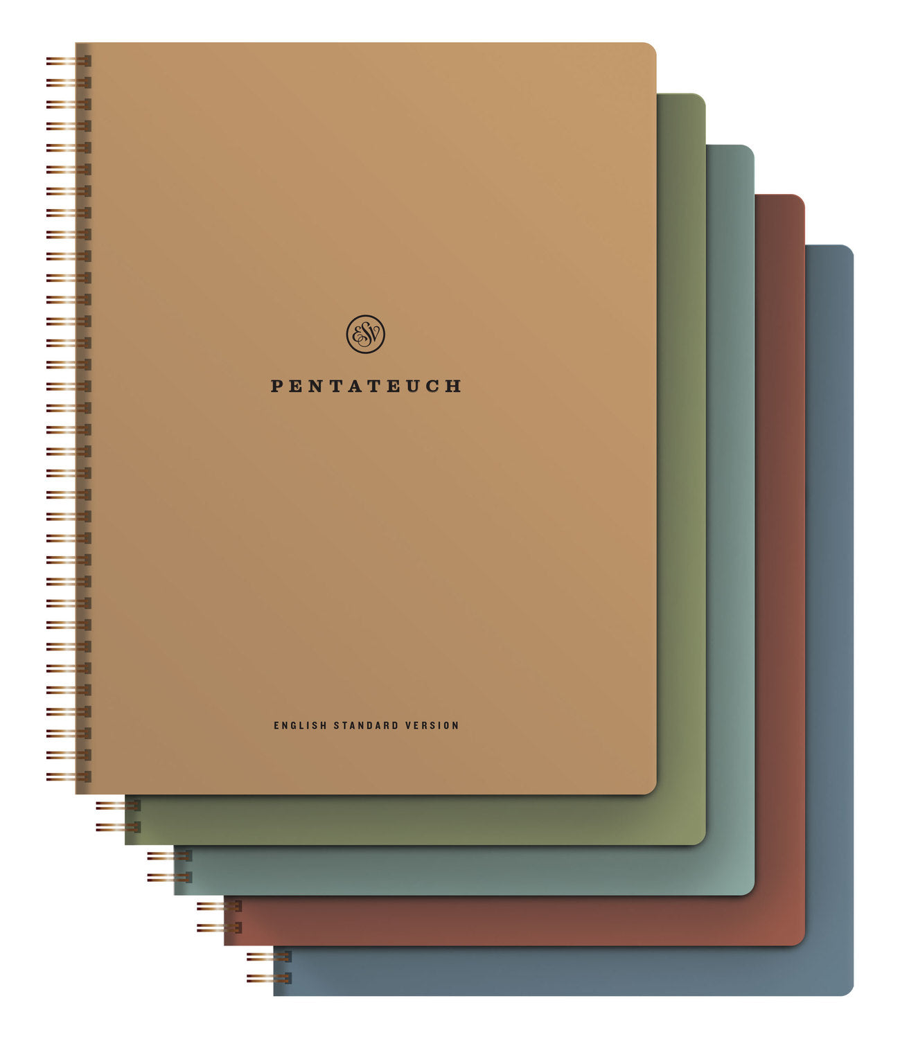 ESV Spiral-Bound Journaling Bible, Five-Volume Set (Hardcover) - I AM INTENTIONAL 