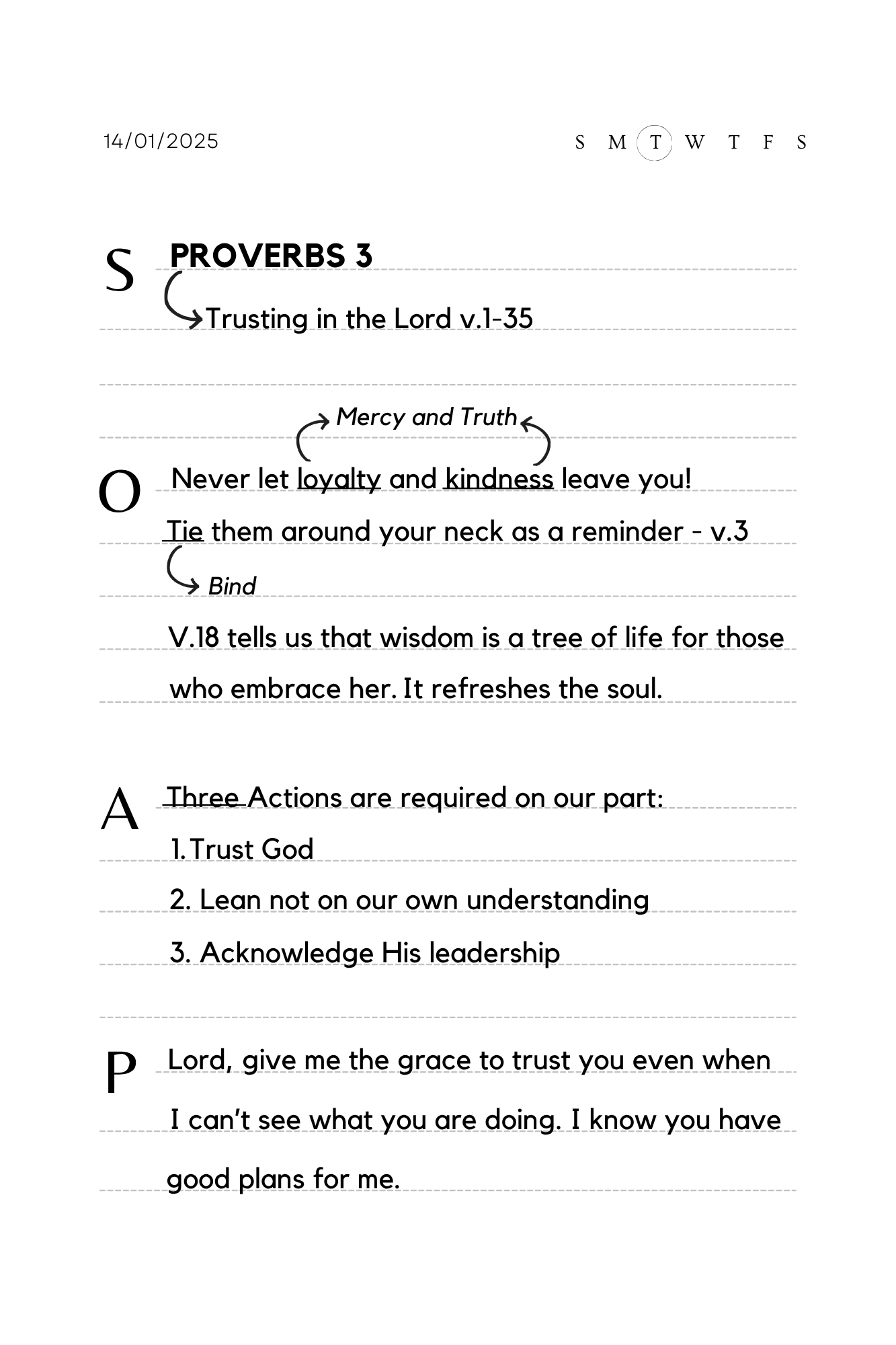 SOAP Bible Study Journal: Guided Scripture Reflection and Application | Christian Bible Study Ebook - I AM INTENTIONAL 