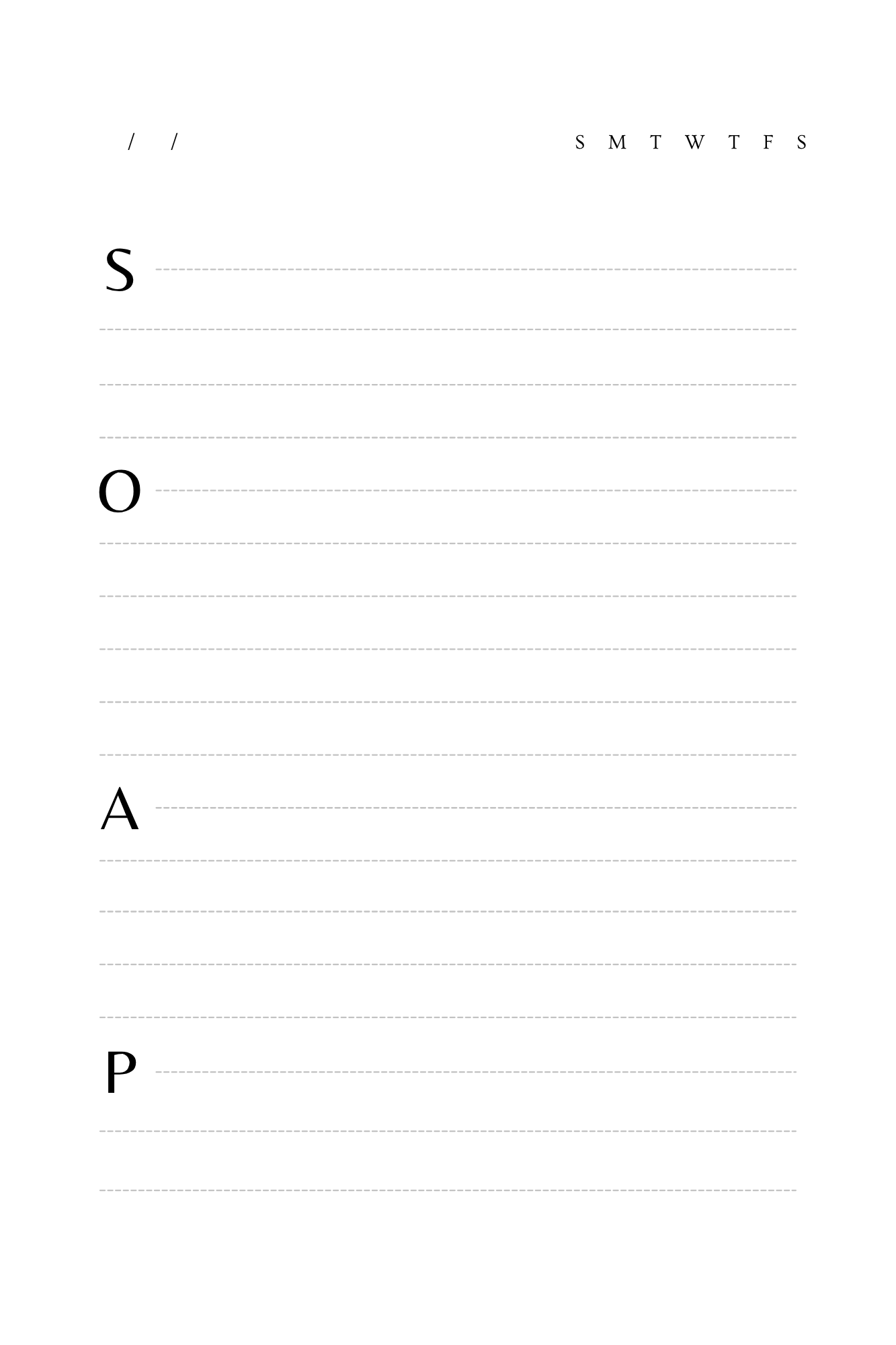 SOAP Bible Study Journal: Guided Scripture Reflection and Application | Christian Bible Study Ebook - I AM INTENTIONAL 